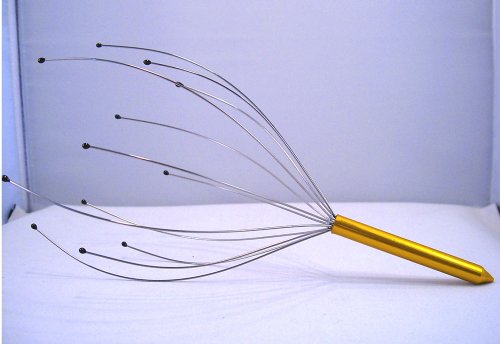 NEU Head Massager erzeugt Glücksgefühle bei Kopfmassage