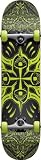 Darkstar Quattro Complete Skateboard, Green, MIC6.75