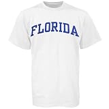 Florida Gators White Vertical Arch T-shirt