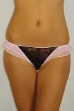 Jezebel Satin Doll Low Rise Flutter Bikini Panty