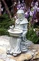 St. Francis of Assissi BIRDFEEDER birdbath bird STATUE yard lawn garden outdoor saint home decor