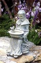 St. Francis of Assissi BIRDFEEDER birdbath bird STATUE yard lawn garden outdoor saint home decor