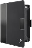 Produkt-Bild: Belkin Cinema PU Kunstveloursleder Folio (Standfunktion, Magnet, Auto-wake Funktion) f&uuml;r iPad 2 und iPad 3rd generation schwarz