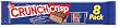 Nestle Crunch Crisp Candy Bar, 5.36-Ounce Snack Tray (Pack of 24)