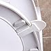 Estiq Toilet Seat Lifter Handle Hygienic Clean Lift Lower Self Adhesive, White (1 Packs)