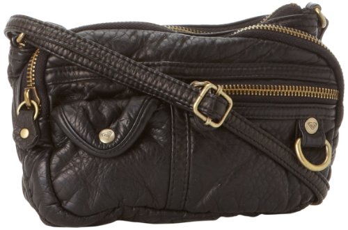 Roxy Juniors Sunny Side Crossbody Bag, Black, One Size