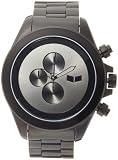 Vestal Men's ZR3008 ZR-3 Chronograph Black Minimalist Watch