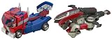 Transformers Animated The Battle Begins - Optimus Prime  vs. Megatron