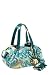 Juicy Couture Terry Resin Flower Fluffy Shoudler Hobo Bag Blue Yellow Multi