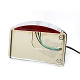 Side Mounted License Plate Assembly with Integrated LED Taillight and Brake Light and... by KapscoMoto