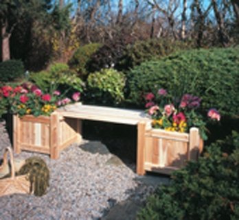 Planter Bench Set