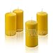Light In The Dark 1 Yellow Citronella Scented Pillar Candle 6 Inch Tall X 3 Inch Wide