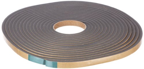Ritterrath 19910 Uni-Schaumdichtband 10 m, 15 mm x 9 mm, anthrazit