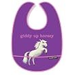 Crocodile Creek Giddy Up Horsey Bib