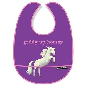Crocodile Creek Giddy Up Horsey Bib