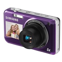 Samsung PL120 Digitalkamera (14,2 Megapixel, 5-fach opt. Zoom, 6,85 cm (2.7 Zoll) Display, bildstabilisiert) violett