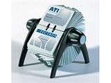 Durable Visifix Flip Rotary File with 200 Pockets for 400 Business Cards Black Ref 2417/01