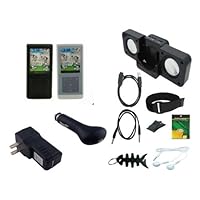 iShoppingdeals - 12 Lot Premium Accessories Bundle Combo for Samsung YP T10 4GB MP3 Player