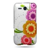 WIRELESS CENTRAL Brand Hard Snap-on Shield With COLOR DAISY Design Faceplat ....
