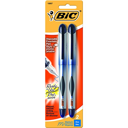 Wholesale CASE of 25 Bic Disposable Fountain PensDisposable Fountain