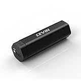 LEVIN 5000mAh Mini モバイルバッテリー 急速充電対応 スマホ充電器 角柱形 iPhone/iPad/Androidスマホ タブレット対応 (ブラック)