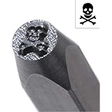 Skull & Crossbones Punch For Stamping Metal 1/5 Inch 5mm (1)