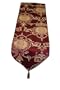 Prestige Damask 13" X 90" Burgundy Table Runner