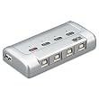 U215-004-R 4-Port USB 2.0 Printer Peripheral Sharing Switch