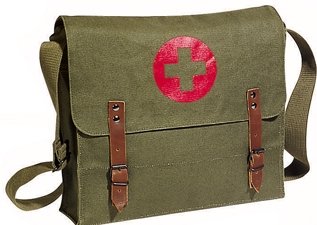 NATO Canvas Medic Bag - Available in Various Colors