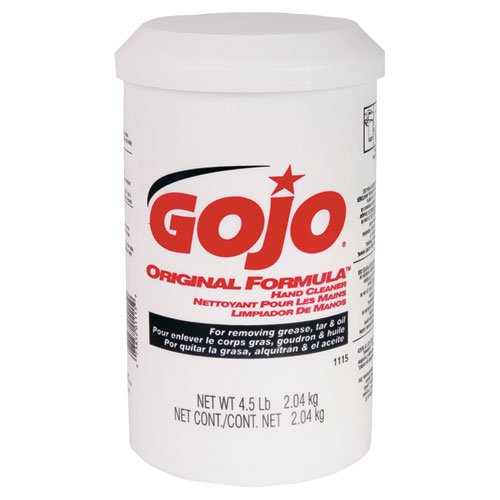 GOJO ORIGINAL FORMULA Hand Cleaner 4 5 lb White six hand cleaner