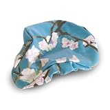  Basil Blossom Twign Bicycle Saddle Raing Cover (Blue)