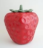 Metlox Potteries STRAWBERRY Collectible Cookie Jar with Lid