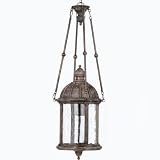 Capitol Dark Sky and Energy Efficient Outdoor Hanging Lantern in Forum Bronze