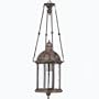 Hinkley Lighting 1782FB-ESDS Capitol Energy Smart Dark Sky 1 Light Outdoor Hanging Lantern in Forum Bronze with Clear Water glass