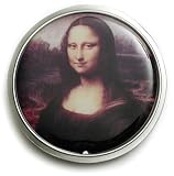 Mona Lisa Belt Buckle Da Vinci Painting Art