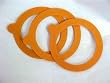 12 Pcs Original French Made (Not Chinese Copies) Le Parfait Latch Lid Canning Jar Gaskets - 2 3/4" Id X 3 1/2" Od!
