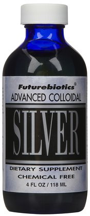 Futurebiotics Colloidal Silver (Liquid), 4 oz (Quantity of 1)