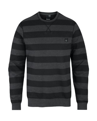 Bench Herren Sweatshirt ISIAH, anthracite marl, M, BMEA1933_GY006X-BK001 Preisvergleich