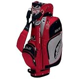Sun Mountain 2009 SCB Deluxe Golf Cart Bag (Black/Red/Charcoal)