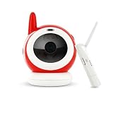 LEVANA LV-TW500 Digital Wireless Baby Camera with Online Monitoring and Email Alerts (White/Red)