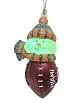 NFL Miami Dolphins LED Lighted Football Snowmen Christmas Ornament