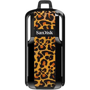 SanDisk 16GB Cruzer USB 2.0 Flash Drive (Leopard Print) (SDCZ52B-016G-AW35L)