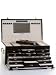 Morelle Largest Genuine Leather Jewelry Box With Jewelry Roll