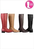 Katie leather plus-calf boot by Step Up Comfort.
