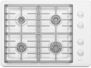 O Maytag Mgc7430ww 30 White Gas Sealed Burner Cooktop Kitchen