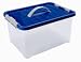 Kitchen & Housewares : Clip Top Dvd Storage Box 40cm X 20cm X 24cm 12litre (H1640) 4 per pack