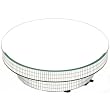 Mirror Turntable Jewelry Showcase Display