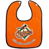 Baltimore Orioles 2-Tone Snap Baby Bib
