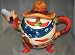 CHILI pepper Southwestern SOMBRERO tea pot TEAPOT NEW