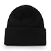 47 brand Chicago Bulls Black Windy City Beanie Hat - NBA Cuffed Knit Toque Cap
